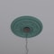 Ekena Millwork Baltimore PVC Medallion (Canopies up to 6 1/2"), 16"OD x 3 1/2"ID x 1"P, Metallic Sea Mist CMP16BAFSM - alternate 8